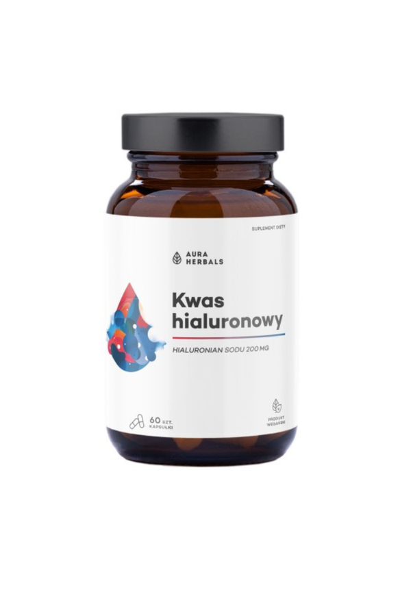 Aura Herbals Hyaluronic acid 200 mg, 60 capsules
