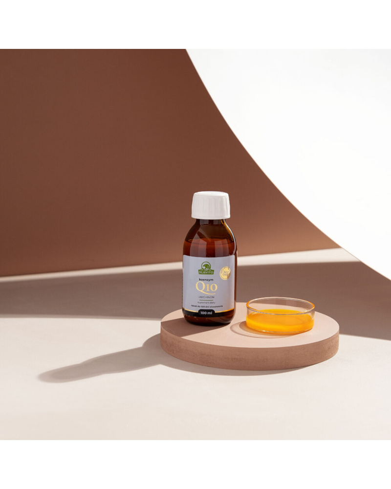SLAVITO Coenzyme Q10 Ubiquinone, 100 ml - recommended by Dr H. Czerniak