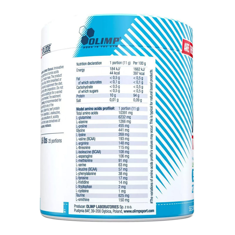 Olimp Nutrition Amino Target Xplode, Lemon  - 275 grams