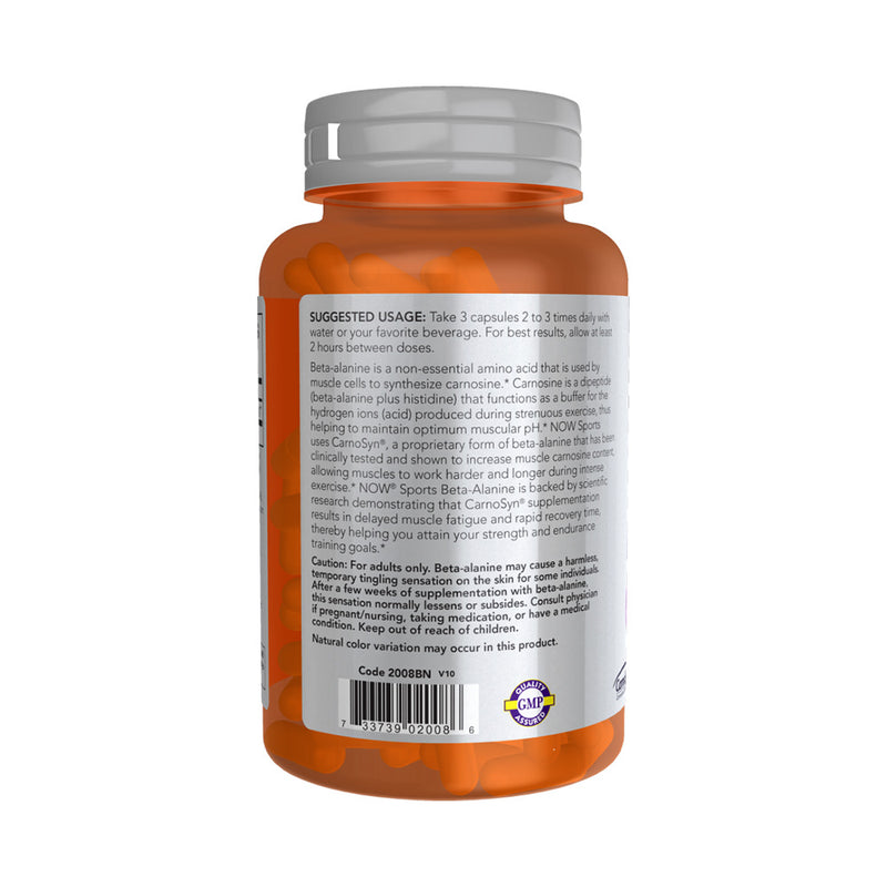 NOW Foods Beta-Alanine - 750mg  - 120 caps
