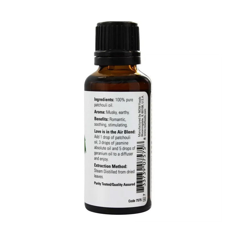 NOW Foods Essential Oil, Patchouli Oil  - 30 ml.