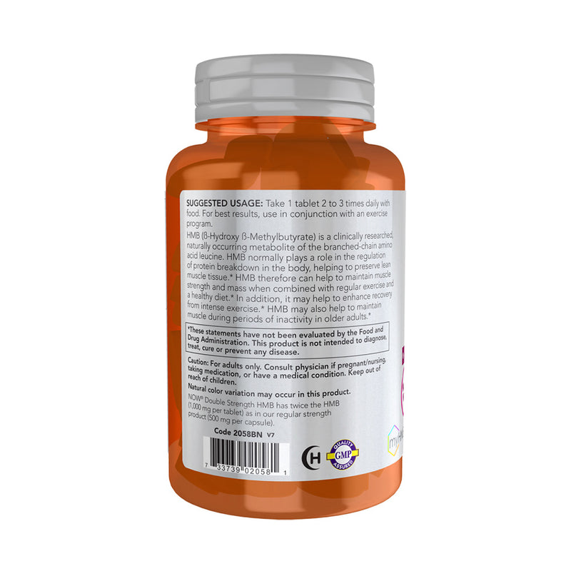 NOW Foods HMB - 1000mg  - 90 tablets