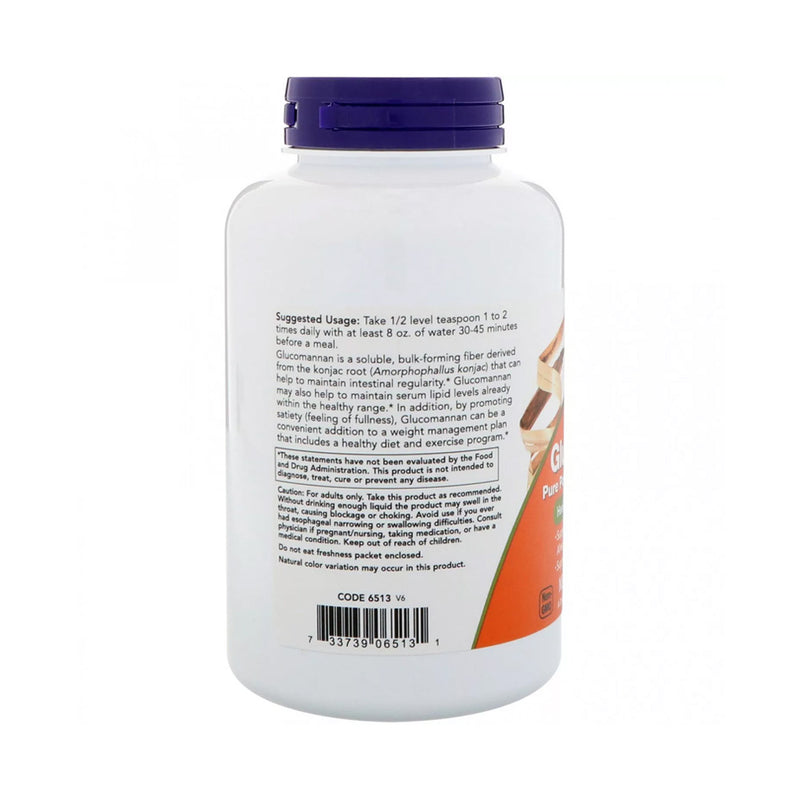 NOW Foods Glucomannan from Konjac Root - Pure Powder  - 227 grams