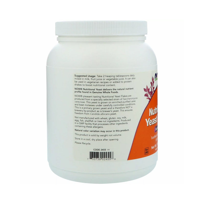 NOW Foods Nutritional Yeast Flakes  - 284 grams