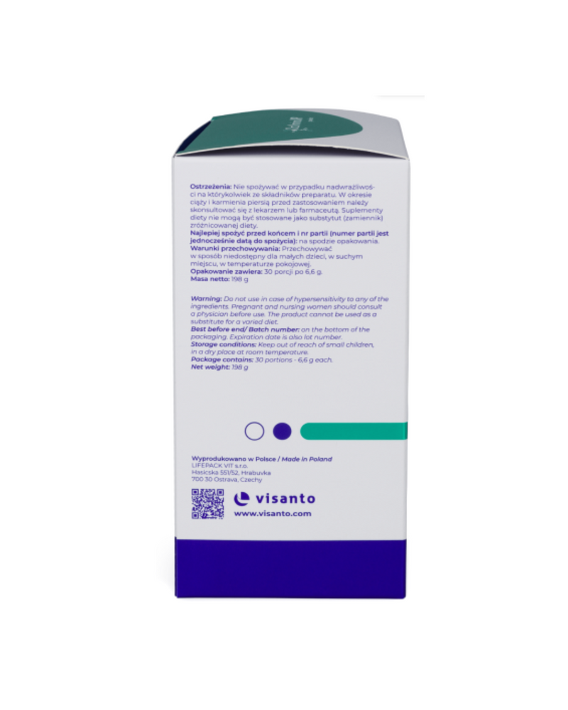 VISANTO New OctAmino XP® cream-coconut flavor in sachets 30 sachets x 6.6 g  - J. ZIEBA