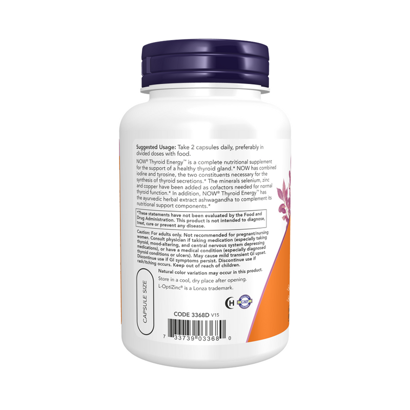 Now Foods Thyroid Energy 90 capsules