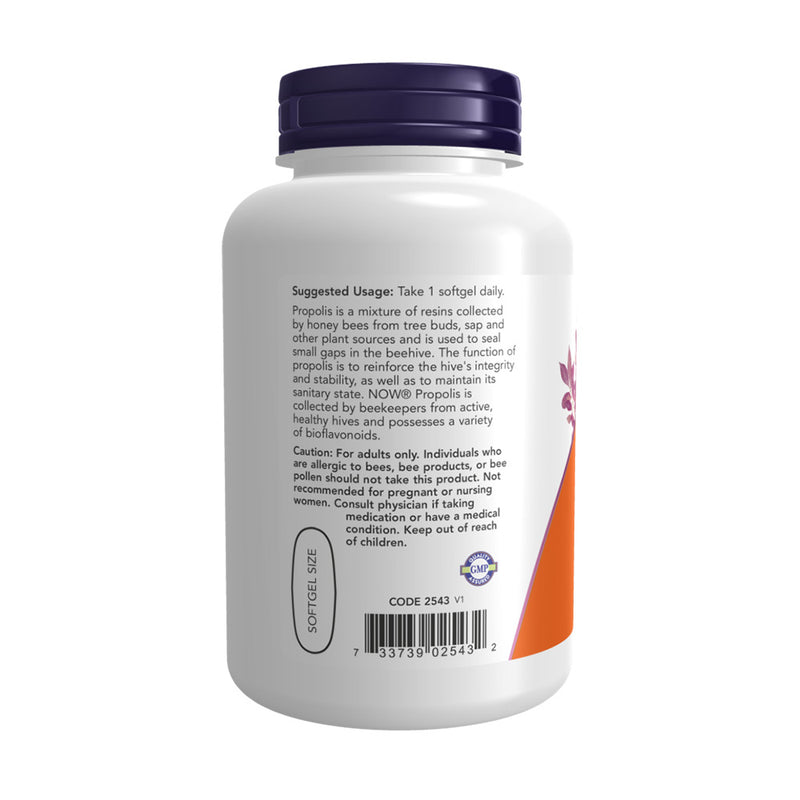 NOW Foods Propolis 2000 5:1 Extract  - 90 softgels