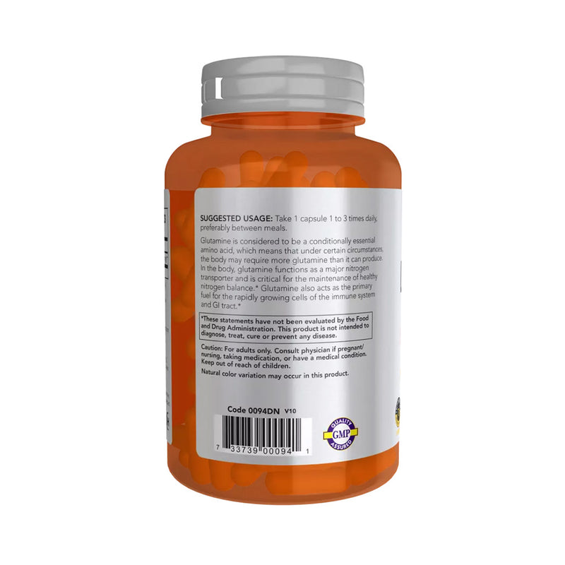 NOW Foods L-Glutamine - 1000mg  - 240 vcaps