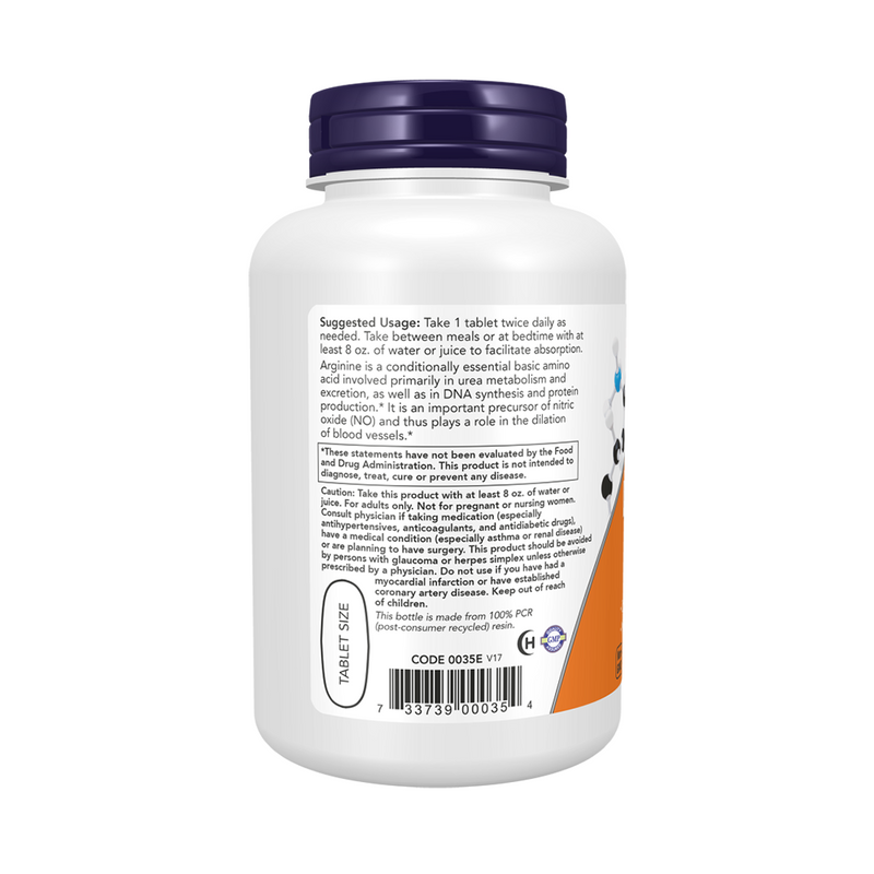 Now Foods L-Arginine 1000 mg / 120 tablets