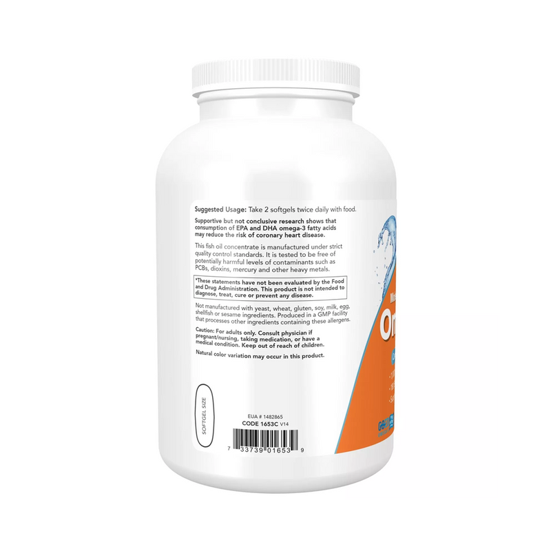 Now Foods Omega-3 – 500 gel capsules