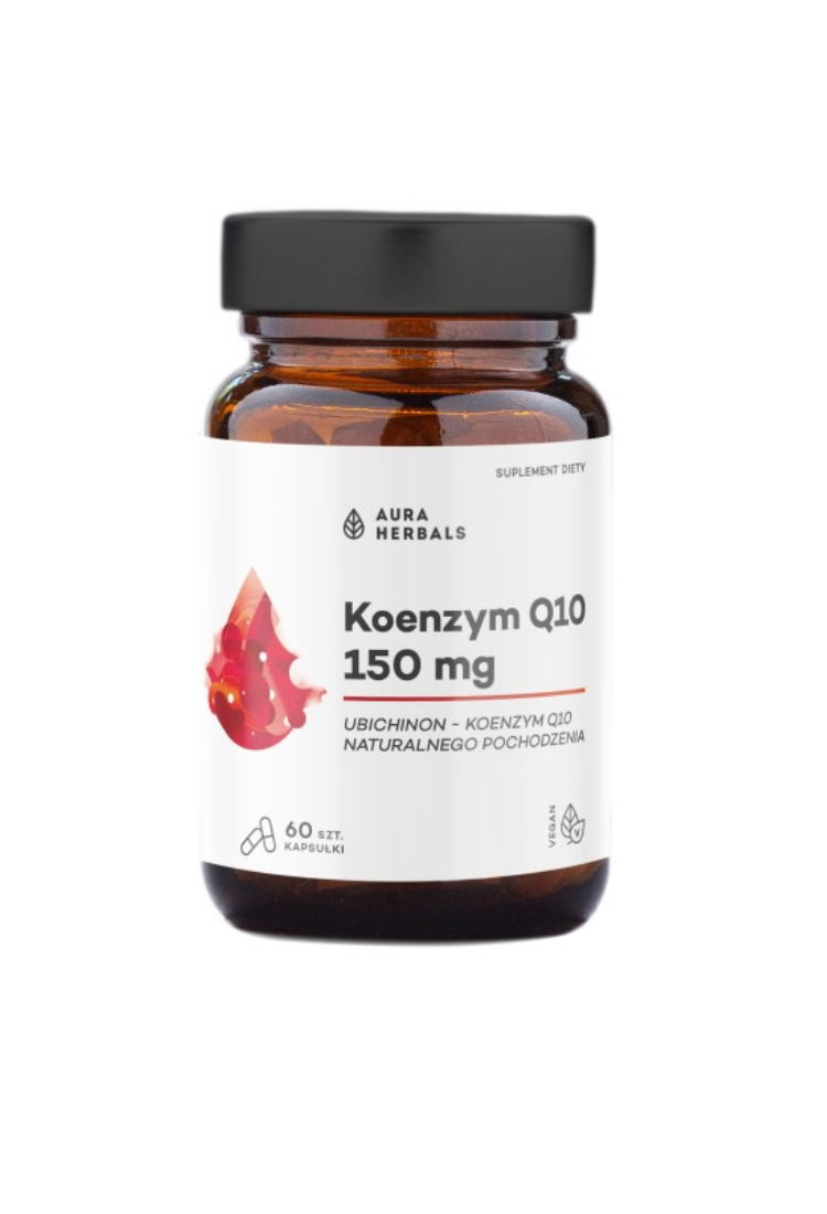 Aura Herbals Coenzyme Q10, 150 mg, 60 capsules