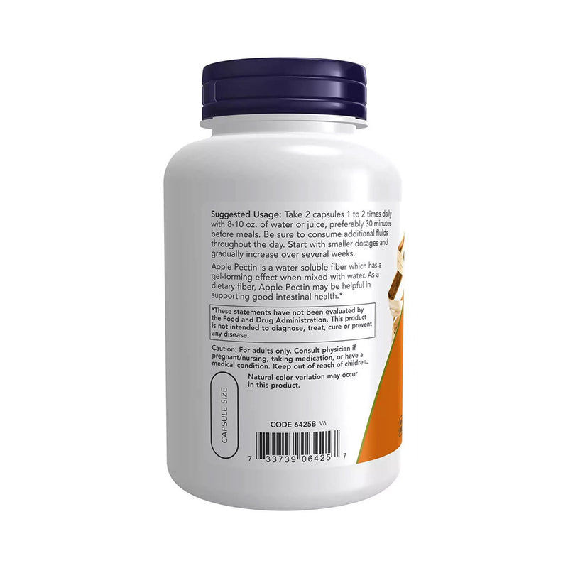 NOW Foods Apple Pectin, 700mg  - 120 vcaps
