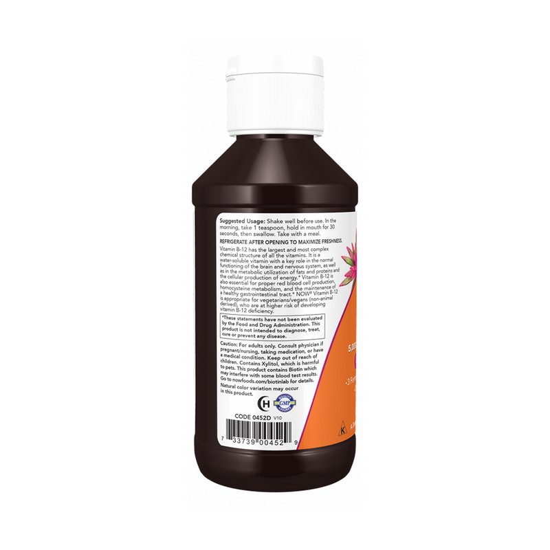 Now Foods B-12 Ultra Liquid B complex liquid – 118 ml
