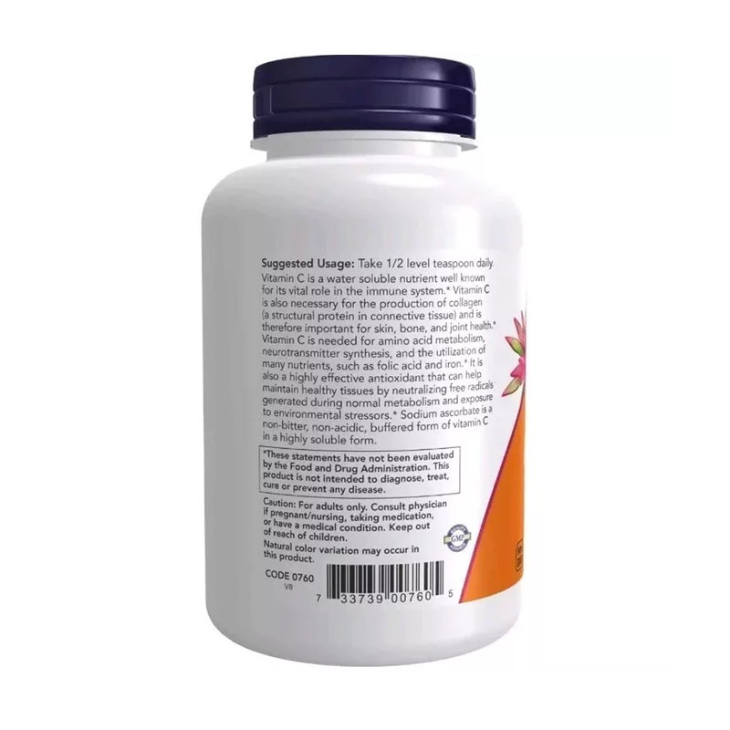 NOW Foods Sodium Ascorbate, Powder Buffered  - 227 grams