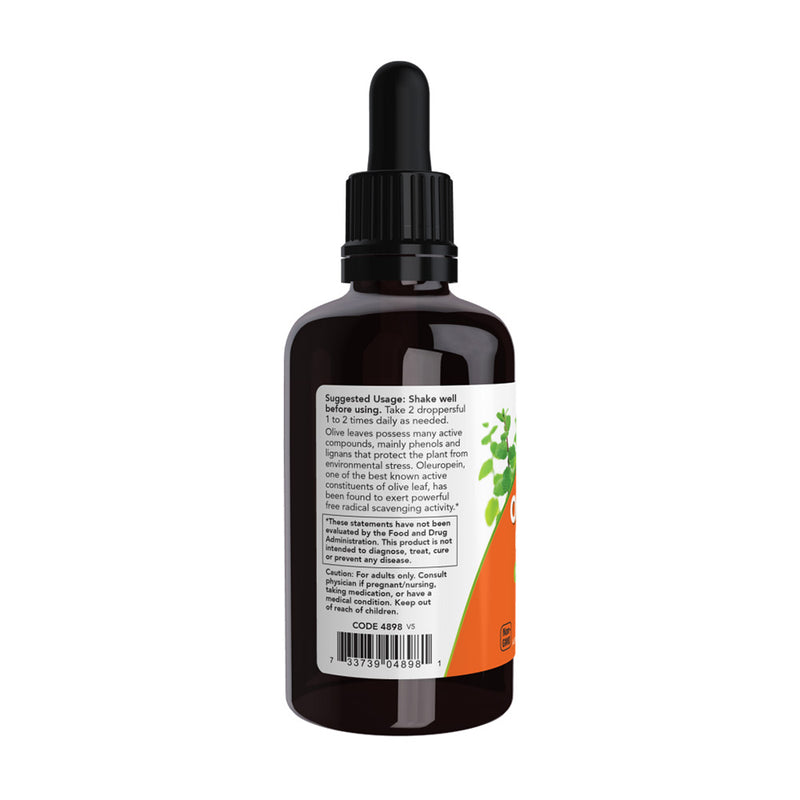NOW Foods Olive Leaf Glycerite  - 59 ml.