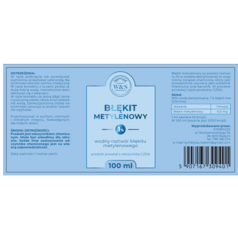 SLAVITO Methylene blue