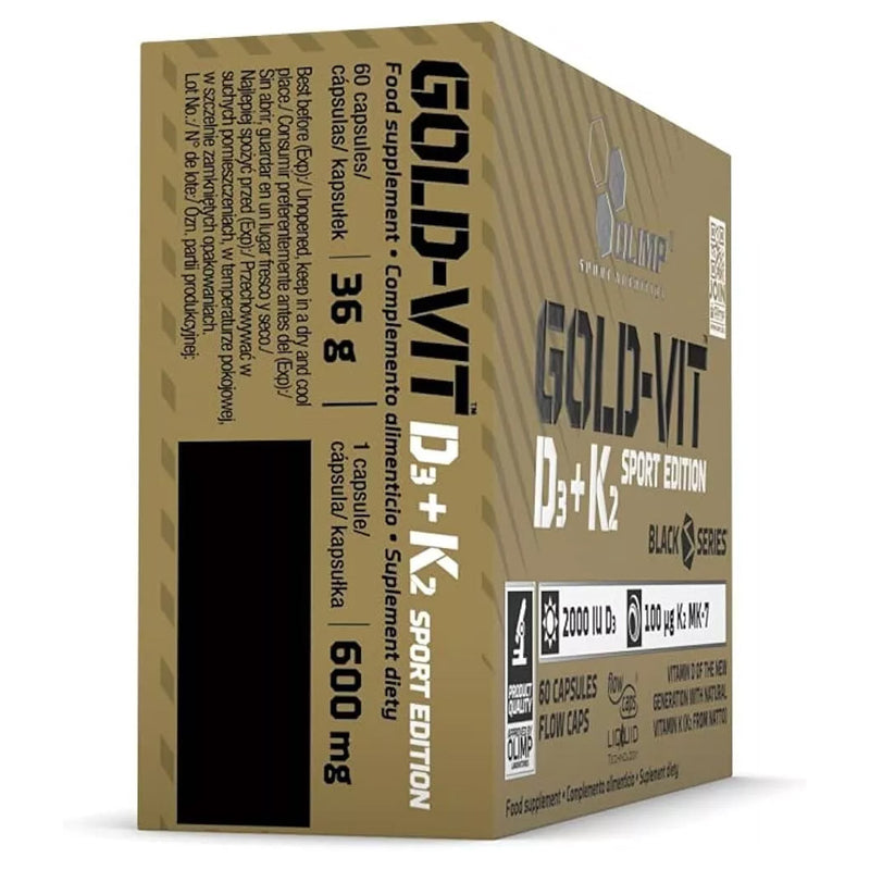 Olimp Nutrition Gold Vit D3 + K2 Sport Edition  - 60 caps