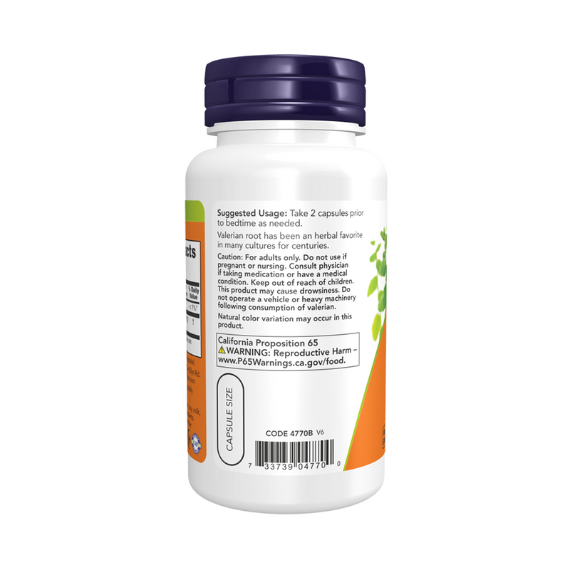Now Foods Valerian (Valerian) 500 mg / 100 capsules