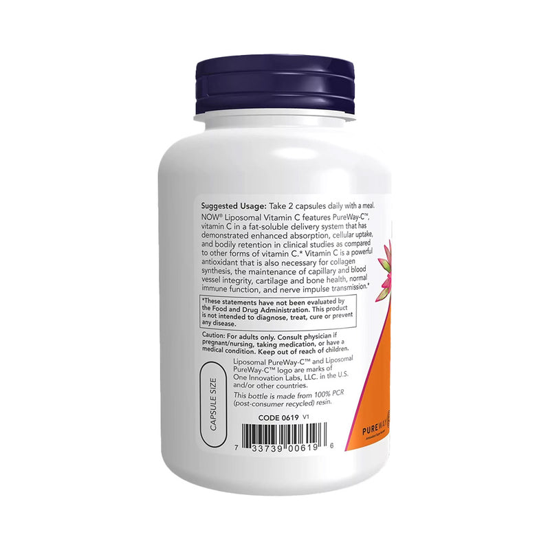 NOW Foods Liposomal Vitamin C  - 120 vcaps