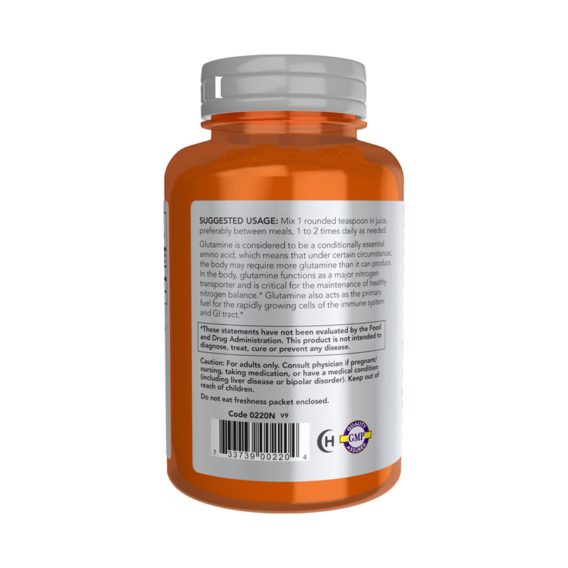 Now Foods L-Glutamine powder 5000mg/170g