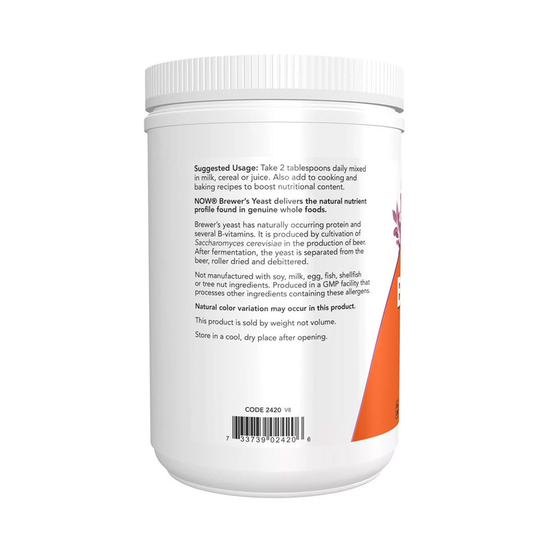 NOW Foods Brewer's Yeast - Powder  - 454 grams