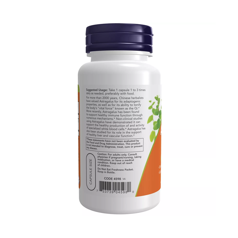 Now Foods ASTRAGALUS EXTRACT 500 mg / 90 capsules