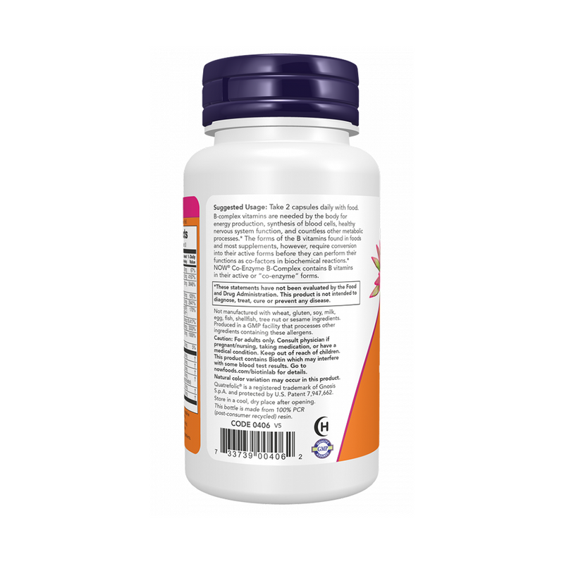 Now Foods Co-Enzyme B-Complex 60 vegetarian capsules