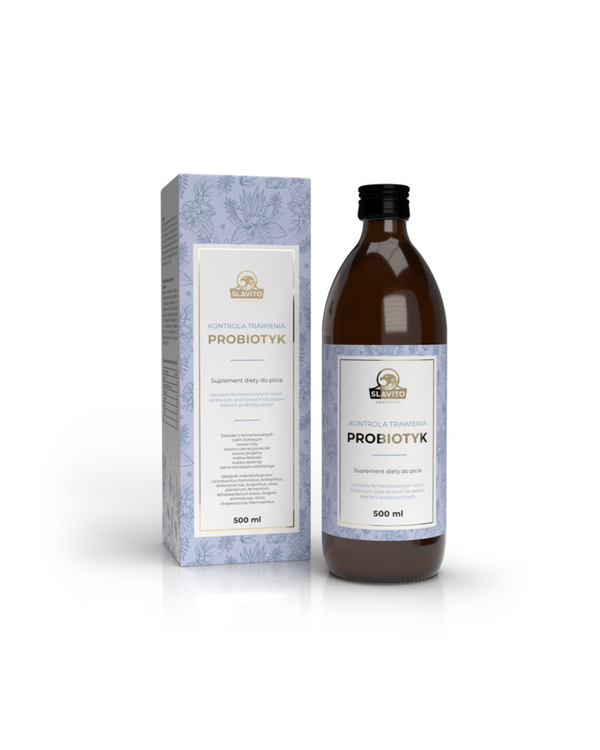 SLAVITO Kontrola Trawienia PROBIOTYK - recommended by Dr H. Czerniak