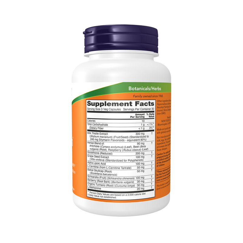 Now Foods Liver Refresh 90 vegetarian capsules