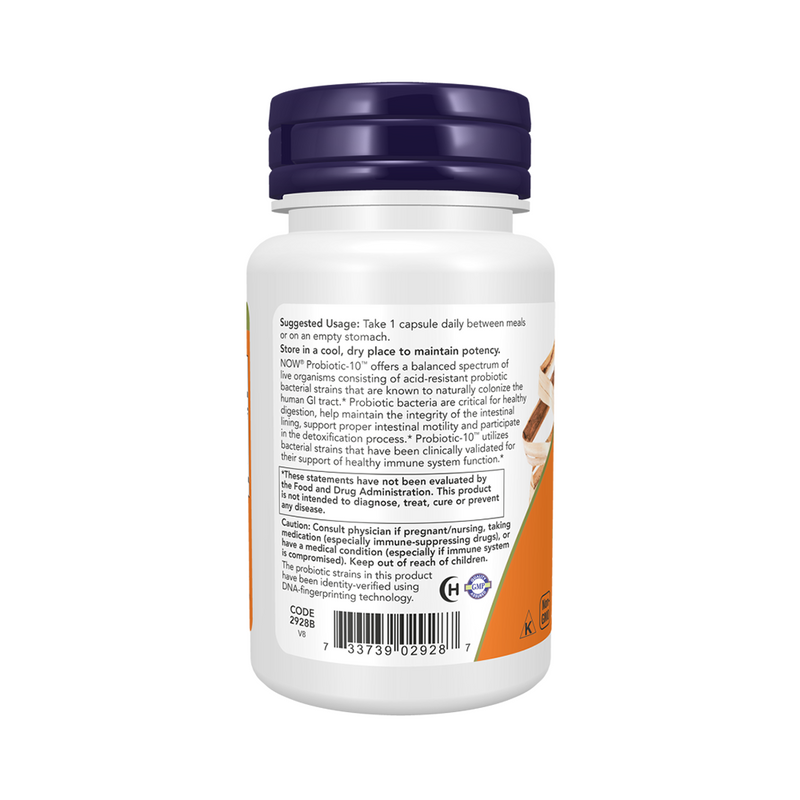 Now Foods Probiotic-10® 50 billion units, 50 veg capsules