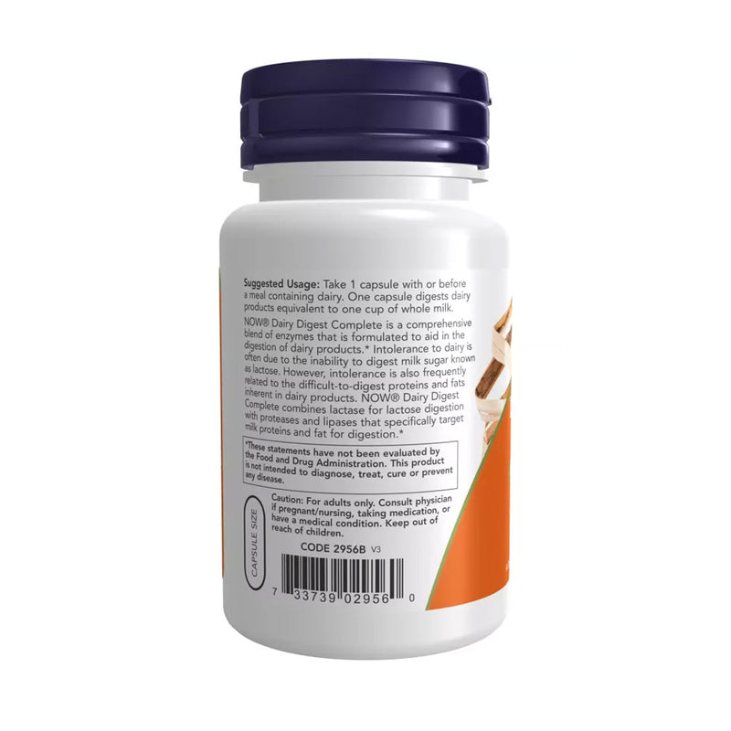 NOW Foods Dairy Digest Complete  - 90 vcaps
