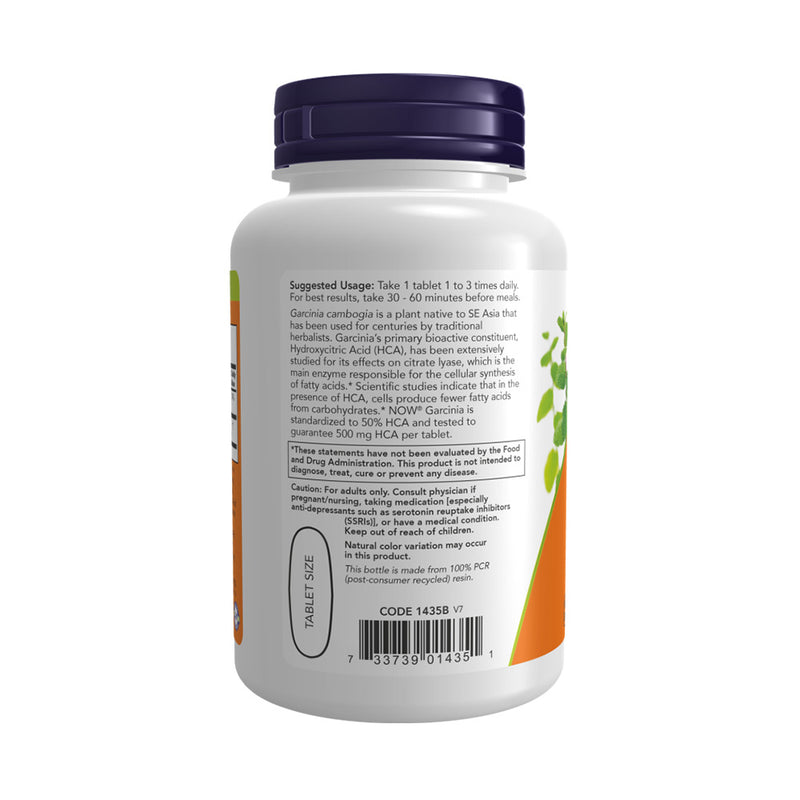 NOW Foods Garcinia, 1000mg  - 120 tablets