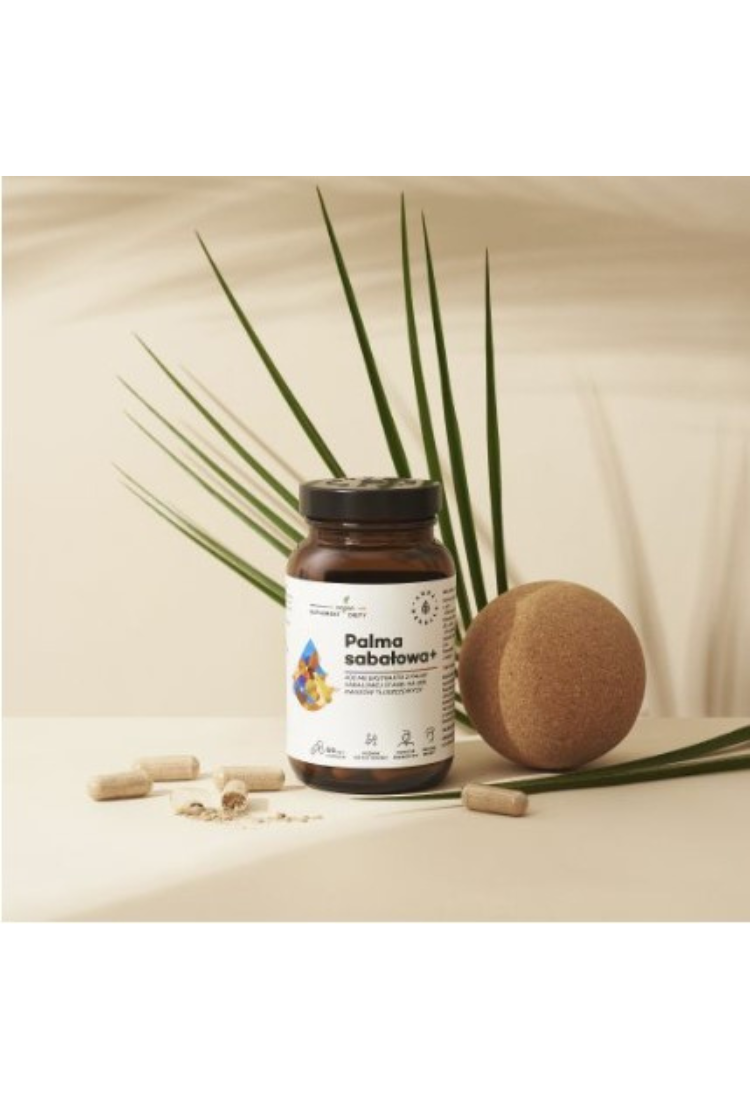 Aura Herbals SAW PALMETTO + MACA Nettle Zinc URINARY TRACT FERTILITY, 60 capsules