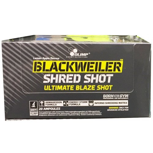 Olimp Nutrition Blackweiler Shred Shot  - 20 x 60 ml.