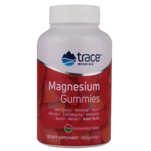 Trace Minerals Magnesium Gummies, Watermelon  - 120 gummies