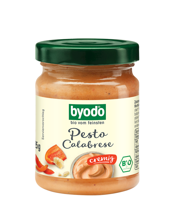 BYODO PESTO CALABRESE ORGANIC 125 g