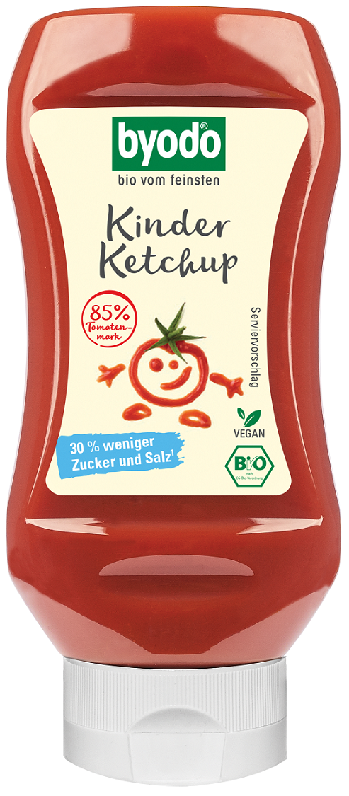 BYODO KETCHUP FOR CHILDREN GLUTEN-FREE ORGANIC 300 ml