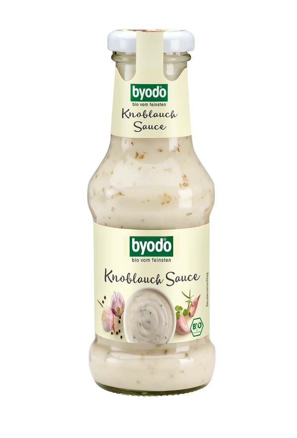 BYODO GLUTEN-FREE GARLIC SAUCE ORGANIC 250 ml