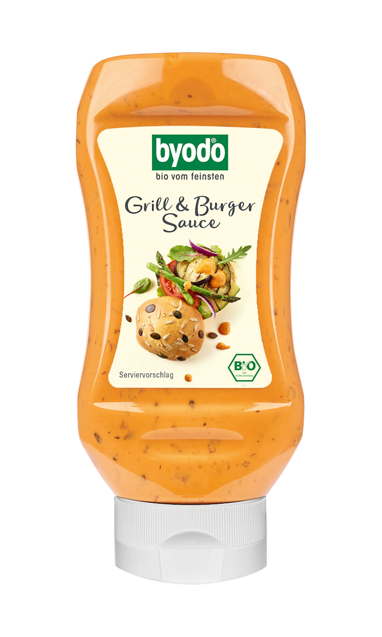 BYODO GRILL & BURGER SAUCE GLUTEN-FREE ORGANIC 300 ml