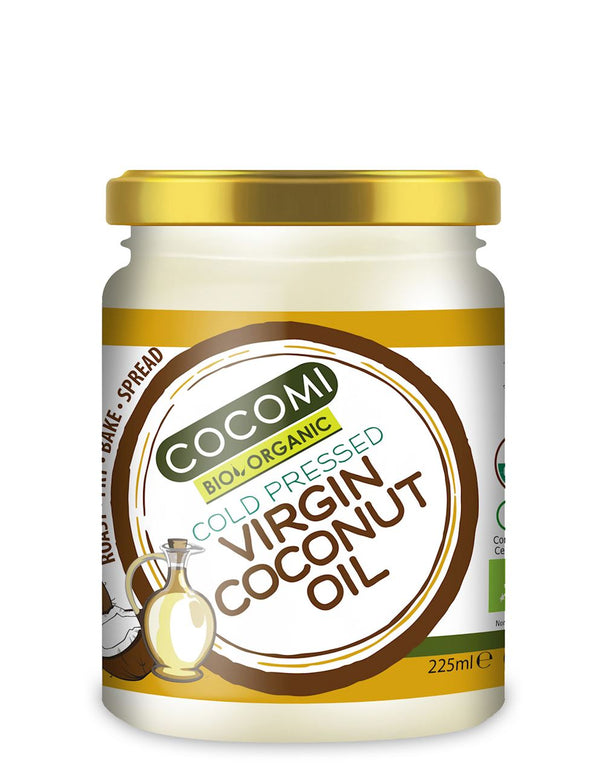 COCOMI VIRGIN COCONUT OIL ORGANIC 225 ml