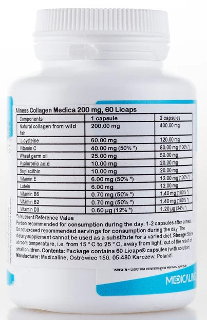Aliness Collagen Medica Forte 200 mg LICAPS 60 capsules