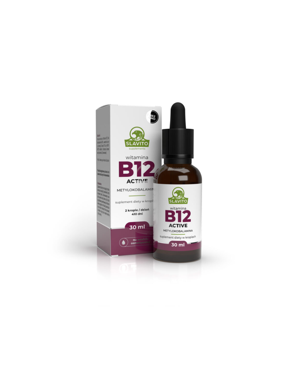 Slavito Vitamin B12 Active 30ml - recommended by Dr H. Czerniak