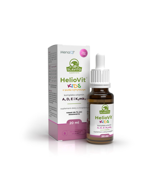 Slavito ADEK HelioVit Kids 20 ml - recommended by Dr H. Czerniak