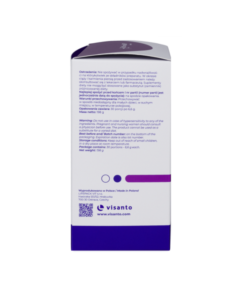VISANTO New OctAmino XP® forest fruit flavor in sachets 30 sachets x 6.6 g - J. ZIEBA