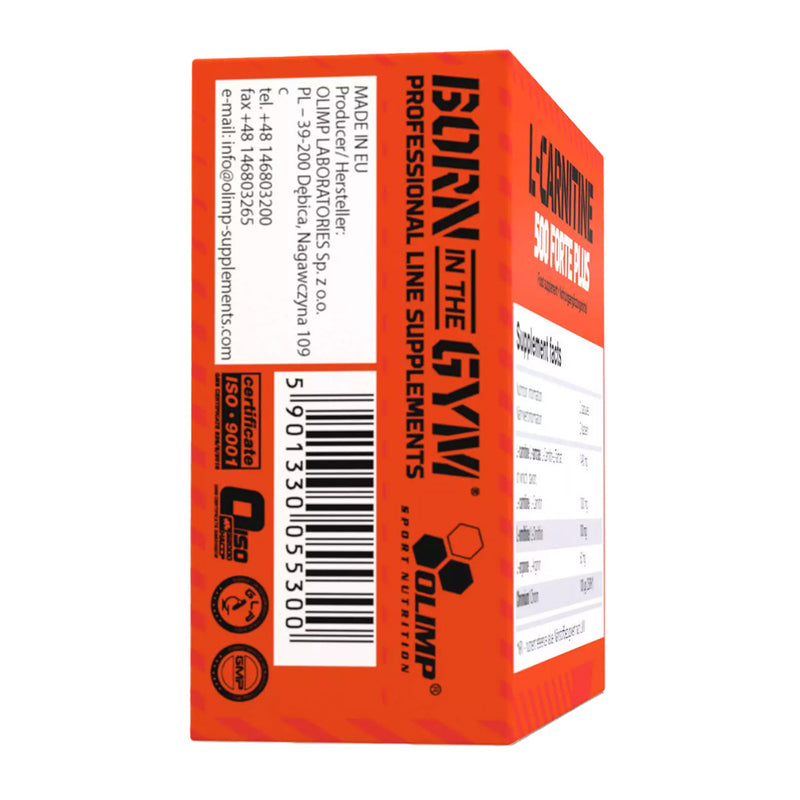 Olimp Nutrition L-Carnitine 500 Forte Plus  - 60 caps