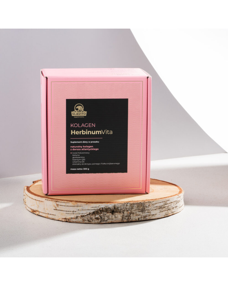 SLAVITO HerbinumVita Collagen, 300 g - recommended by Dr H. Czerniak