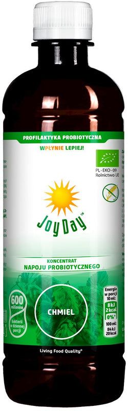 JOY DAY PROBIOTIC DRINK CONCENTRATE HOPS GLUTEN-FREE ORGANIC 500 ml