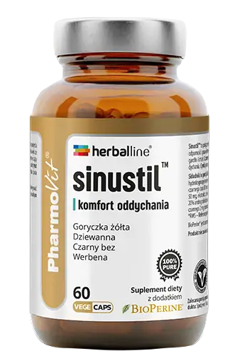 PHARMOVIT CAPSULES FOR BREATHING COMFORT (SINUSTIL) GLUTEN-FREE 60 pcs.