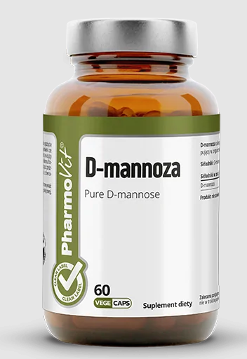 PHARMOVIT D-MANNOSE GLUTEN-FREE 60 CAPSULES