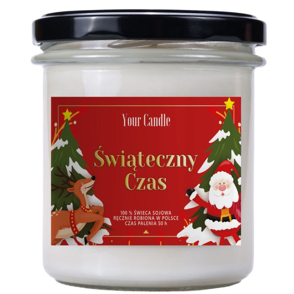 YOUR CANDLE SCENTED SOY CANDLE CHRISTMAS TIME 300 ml - Your CANDLE (SEASONAL PRODUCT)